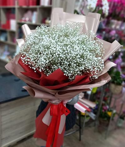 Букет цветов из: Гипсофила в Воле