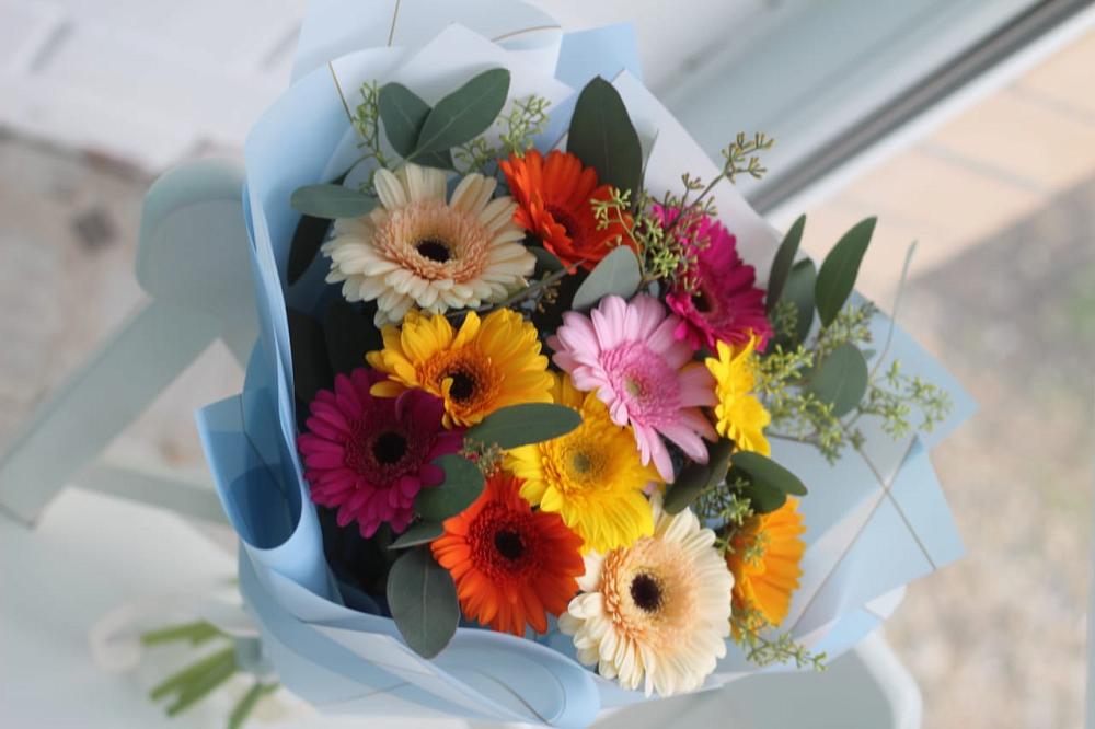 Букет цветов из: Герберы в Воле