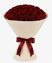 Букет 101 Бордовая роза Блэк Бакарра в Воле