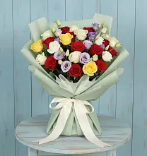 Букет цветов из:  Розы в Воле