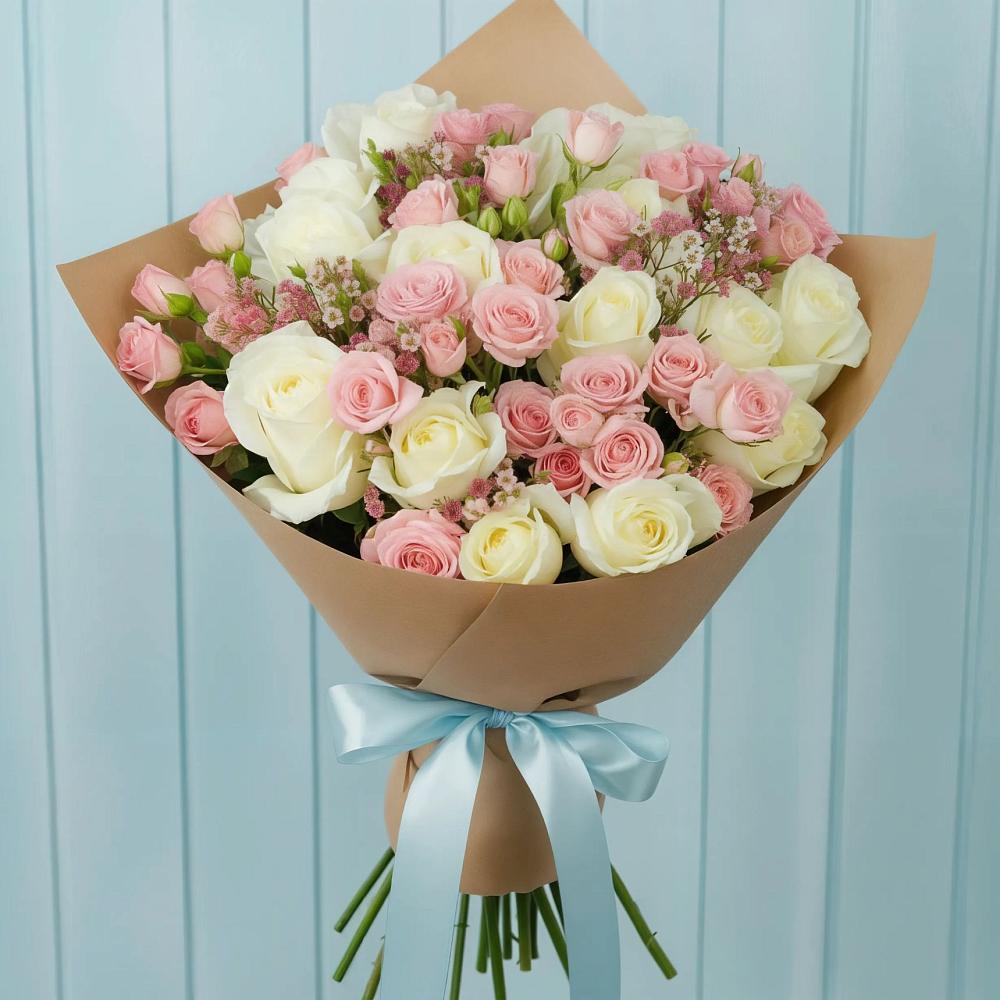 Букет цветов из: Розы в Воле