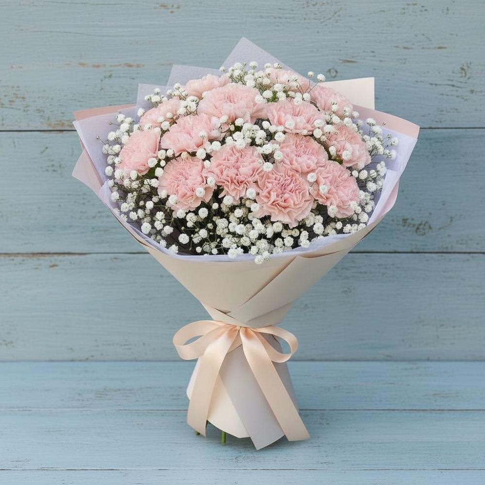 Букет цветов из: Гвоздики в Воле