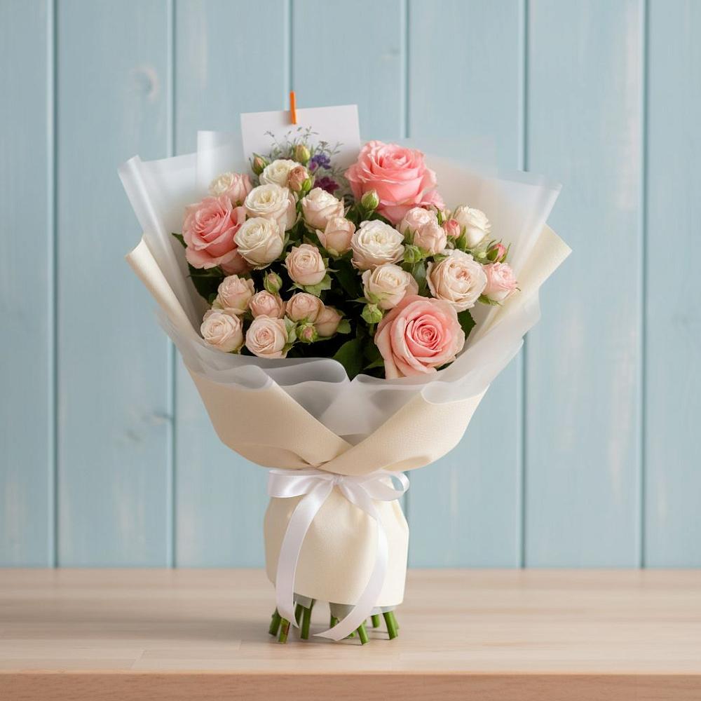 Букет цветов из: Розы в Воле