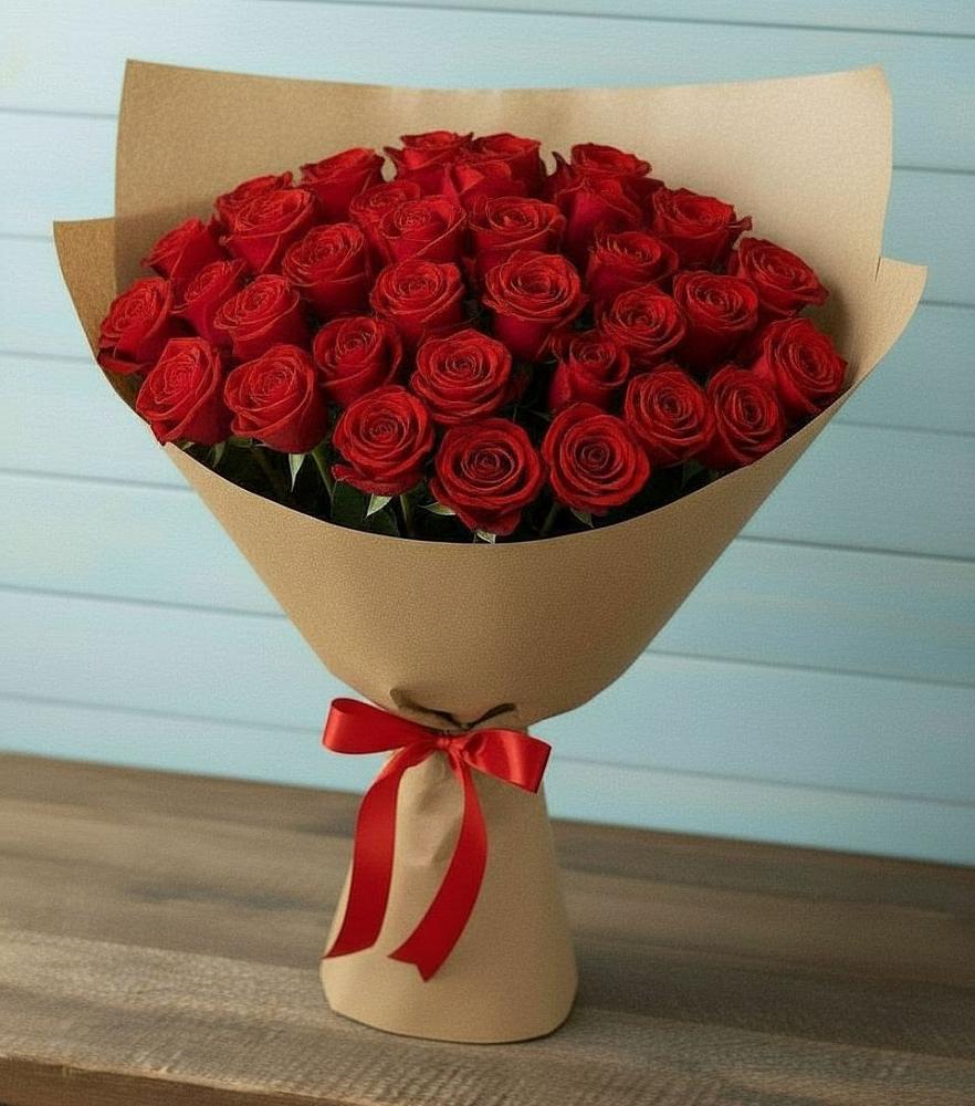 Букет Красные розы Милано в Воле