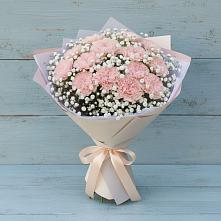 Букет цветов из:  Гвоздики в Воле