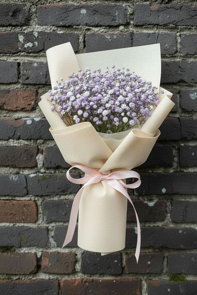 Букет цветов из: Гипсофила в Воле