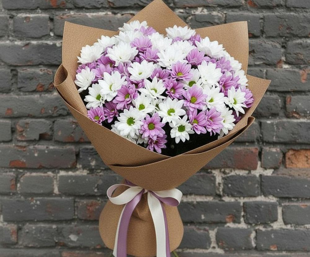 Букет цветов из: Хризантемы в Воле