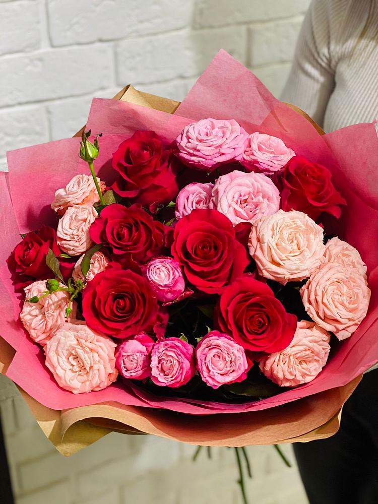 Букет цветов из: Розы в Воле