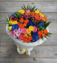 Букет цветов из:  Розы и Хризантемы в Воле