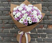 Букет цветов из:  Хризантемы #REPLACE_PRED# Воле