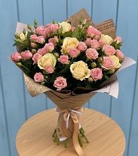 Букет цветов из:  Розы в Воле