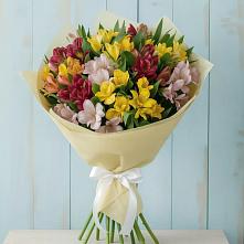 Букет цветов из:  Альстромерии в Воле