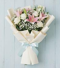 Букет цветов из:  Лилии в Воле